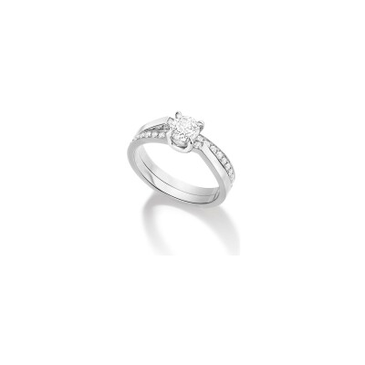 Bague Repossi Antifer en platine et diamants