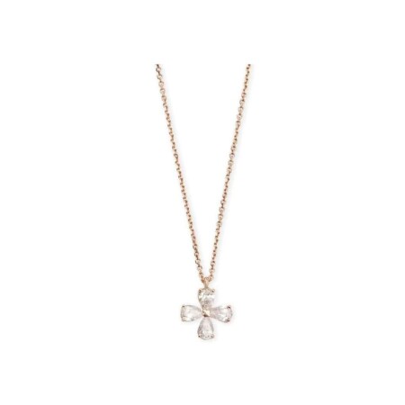 Collier Raynal en or rose et diamants