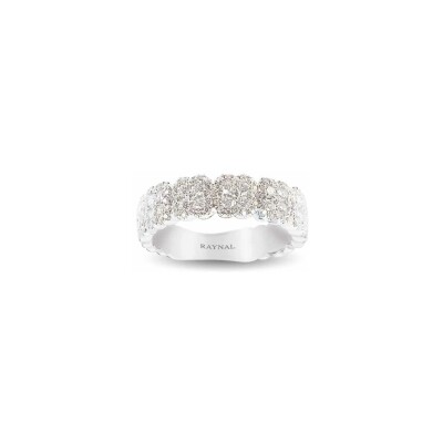 Bague Raynal en or blanc et diamants