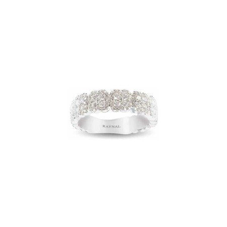 Bague Raynal en or blanc et diamants