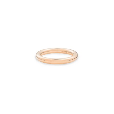 GINETTE NY BE MINE rounded wedding ring, rose gold