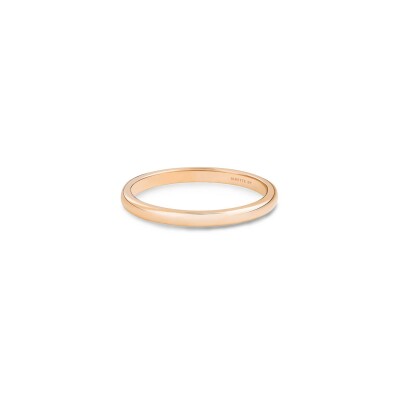 GINETTE NY BE MINE Mini wedding ring, rose gold