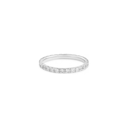 GINETTE NY NY MINE wedding ring, white gold and diamonds