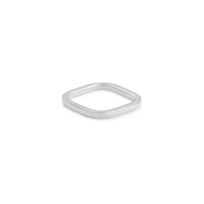 GINETTE NY BE MINE TV ring, white gold