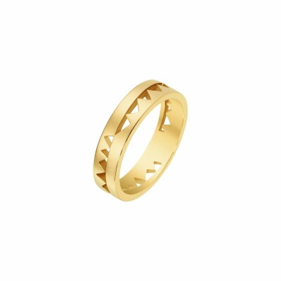 Bague Akillis bandeau Capture Me en or jaune