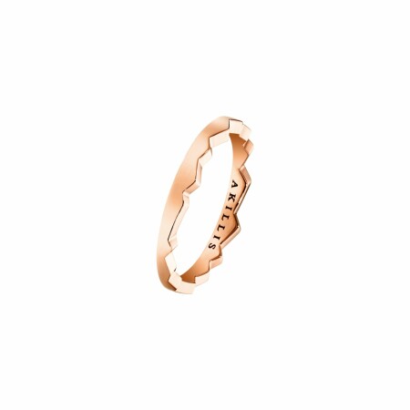 Bague Akillis Capture Light en or rose