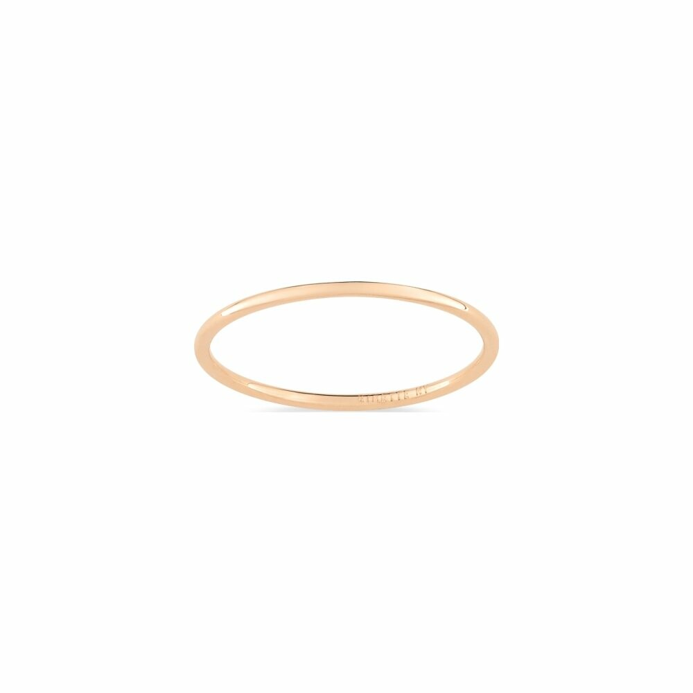 Bague GINETTE NY CIRCLES en or rose