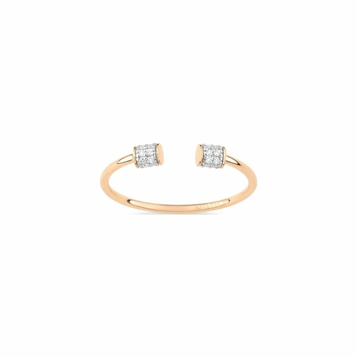 GINETTE NY CHOKER ring, rose gold and diamond
