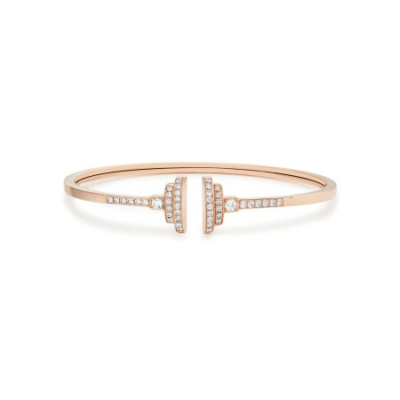 Retro Casablanca bracelet, rose gold and diamonds