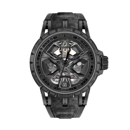 Montre Roger Dubuis Excalibur Spider Huracan Black DLC Titanium 45mm