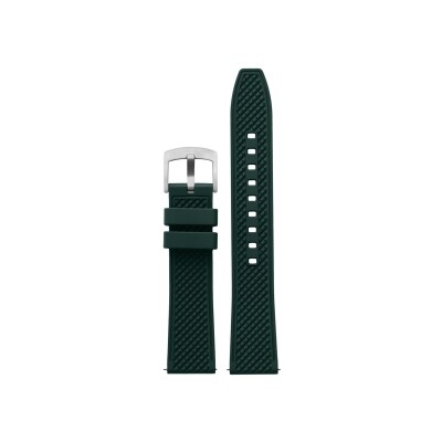 Bracelet de montre Briston 20mm vert en FKM 