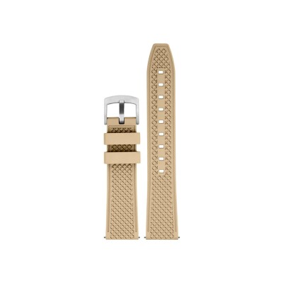 Bracelet de montre Briston 20mm kaki en FKM 