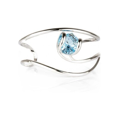 Bracelet Andréa Marazzini Mystic BR6 en métal rhodié et cristal précieux