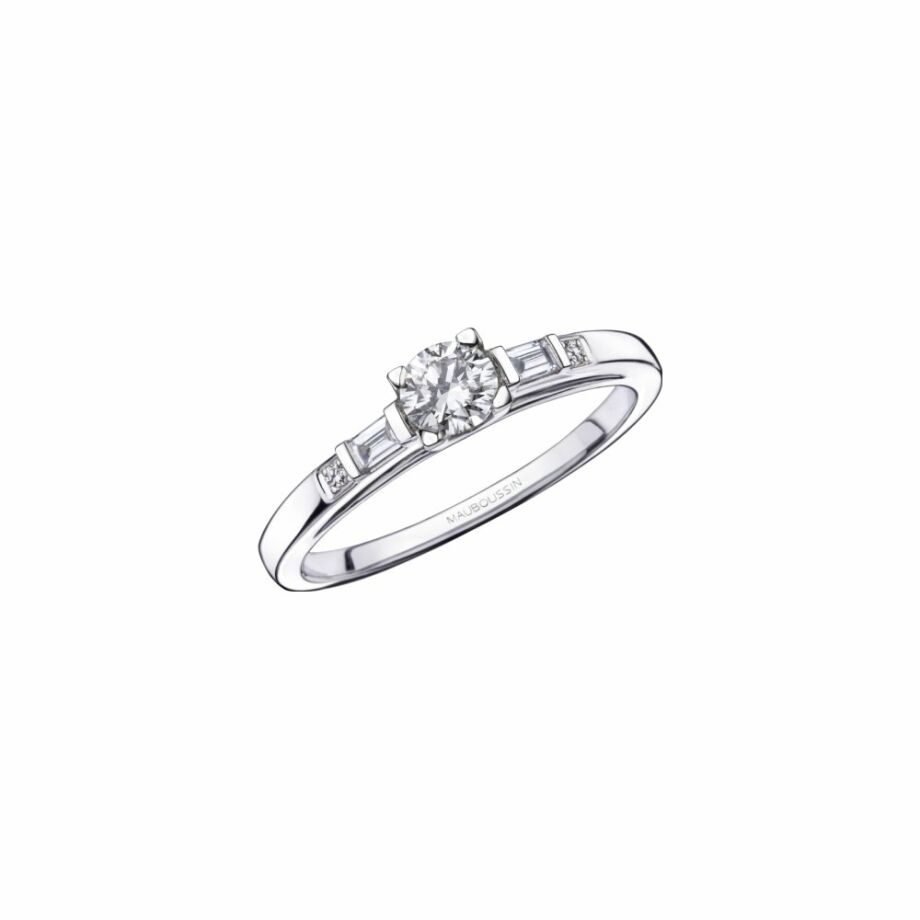 Bague Mauboussin Courtisane en or blanc et diamants