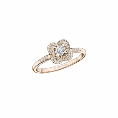 Bague Mauboussin Chance Super One en or rose et diamants