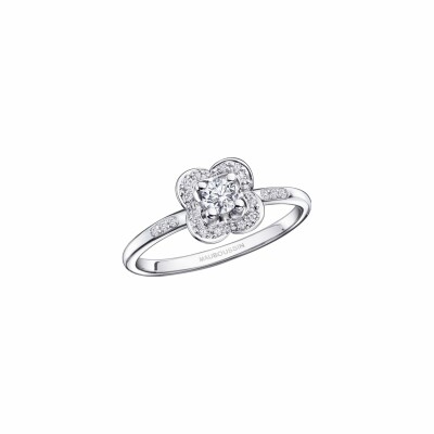 Bague Mauboussin Chance Super One en or blanc et diamants