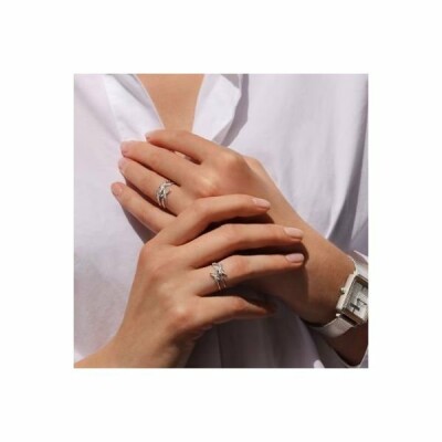 Bague Mauboussin A Jamais Mon Etoile N°3 en or blanc et diamants