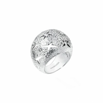 Bague Mauboussin Etoile, Galaxie et Volupté en argent et diamants