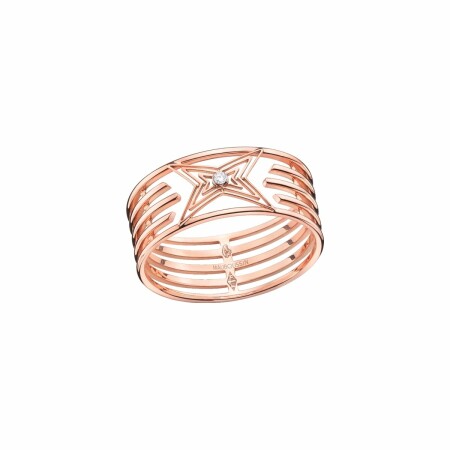 Bague Mauboussin Une Nouvelle Etoile is Born en or rose et diamant