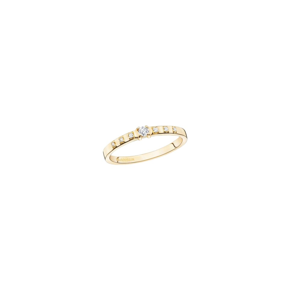 Bague Mauboussin Princesse Margot en or jaune et diamants