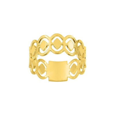 Bague en plaqué or