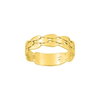 Bague en plaqué or