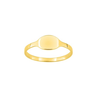 Bague en plaqué or