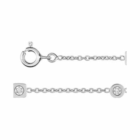 Bracelet en or blanc et diamants de 0.042ct