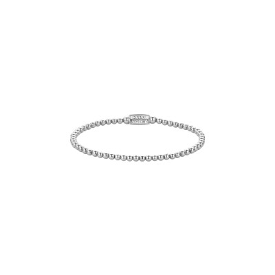 Bracelet Rebel & Rose Stones only en hématite argentée, taille S