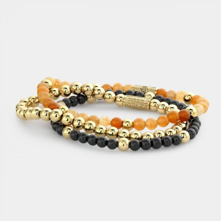 Bracelet Rebel &Rose Stones Only  Yellow gold en acier doré