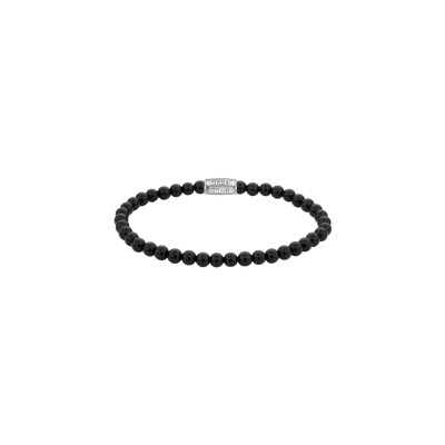 bracelet Rebel & Rose Stones only en onyx, taille S