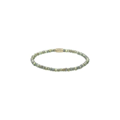 bracelet Rebel & Rose Glass Rocks en perles de verre, taille S