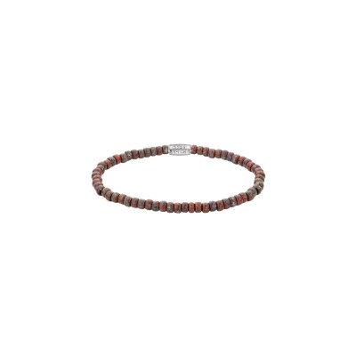 bracelet Rebel & Rose Glass Rocks en perles de verre, taille M