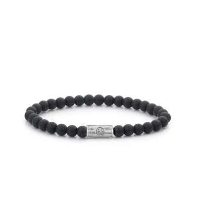 Bracelet Rebel & Rose Mad Panther - 6mm en onyx