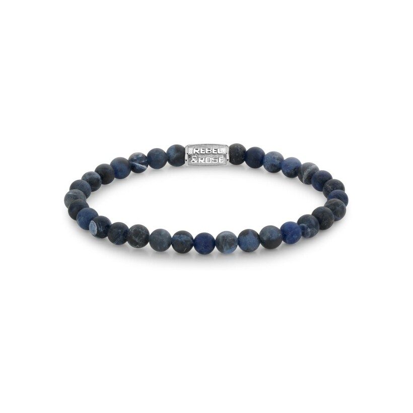 Bracelet Stones Only en sodalite bleue