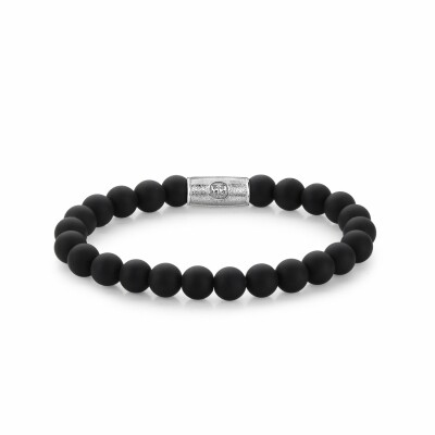 Bracelet Rebel & Rose Mad Panther - 8mm en onyx