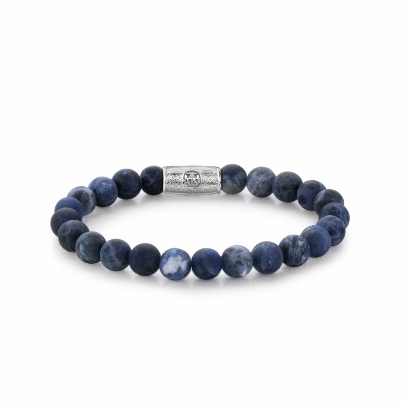 Bracelet Rebel & Rose Matt Midnight - 8mm en sodalite