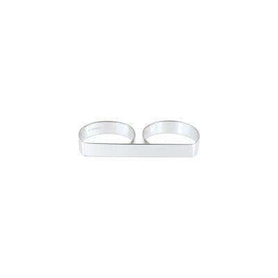 Ginette NY BAGUETTES ring, white gold