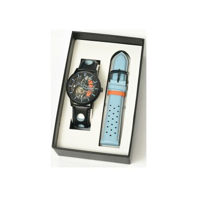 Coffret de montre Pierre Lannier Paddock RS459C453 et bracelet supplémentaire