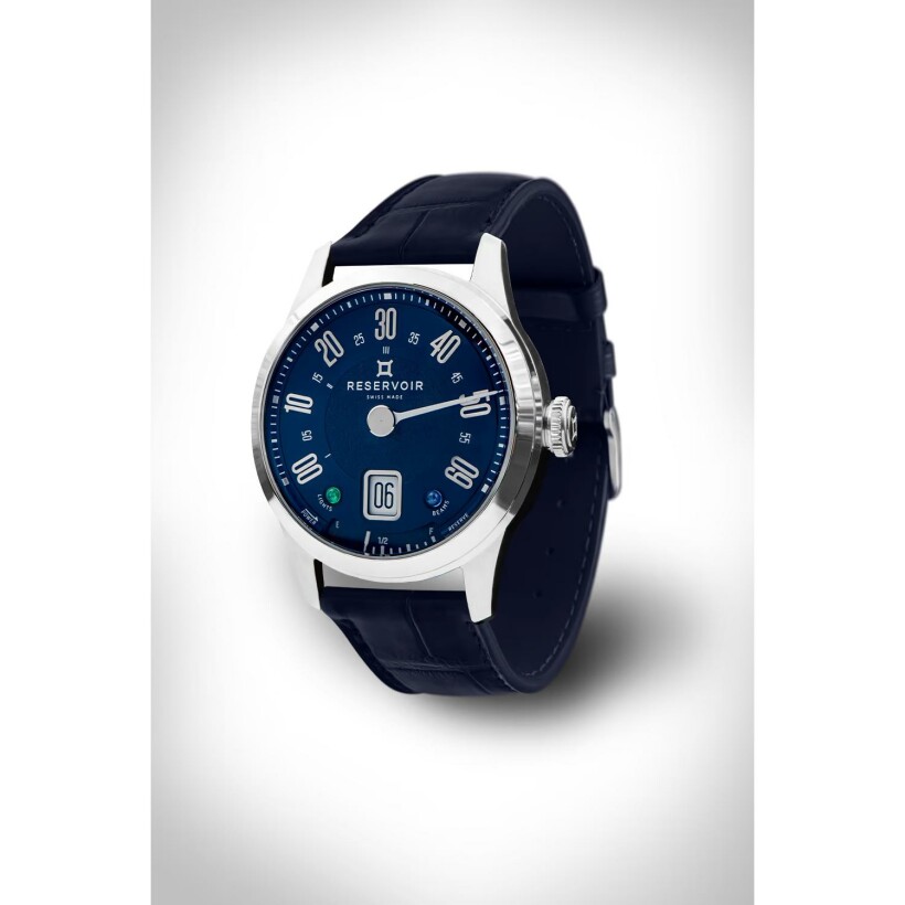 Montre RESERVOIR Longbridge Bleu