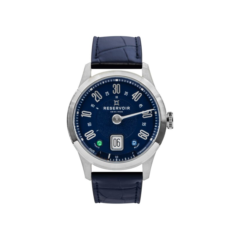 Montre RESERVOIR Longbridge Bleu