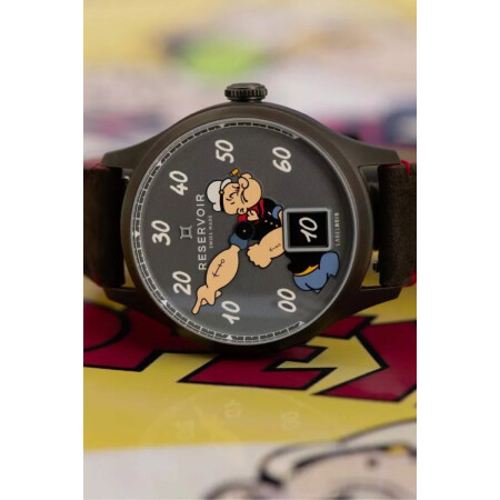 Montre RESERVOIR Collaboration Reservoir x Labelnoir x Popeye - édition limitée