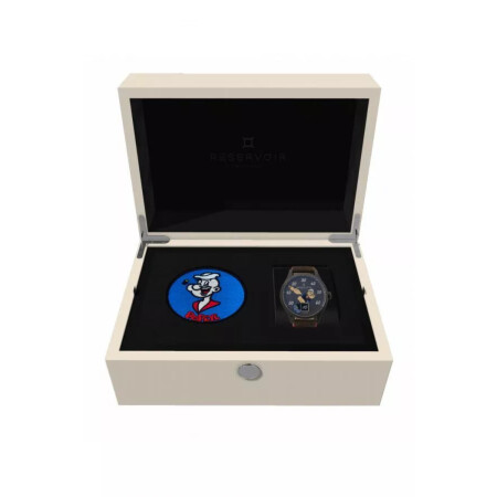 Montre RESERVOIR Collaboration Reservoir x Labelnoir x Popeye - édition limitée