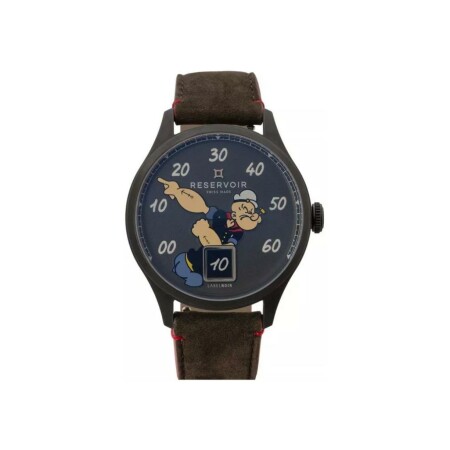 Montre RESERVOIR Collaboration Reservoir x Labelnoir x Popeye - édition limitée