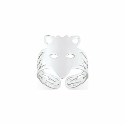 Ginette NY WOLF ring, witgoud