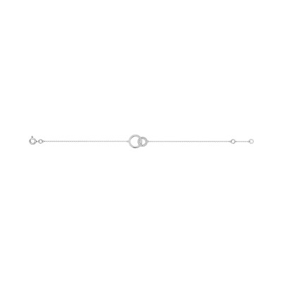 Bracelet en or blanc et diamant 0.032ct 