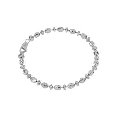 Bracelet Desmos Station en argent, 18 cm