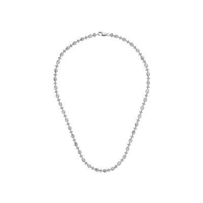 Collier Desmos Station en argent, 46 cm
