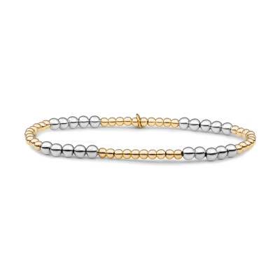 Bracelet Sparkling BICOLOR MIX en argent rhodié et plaqué or