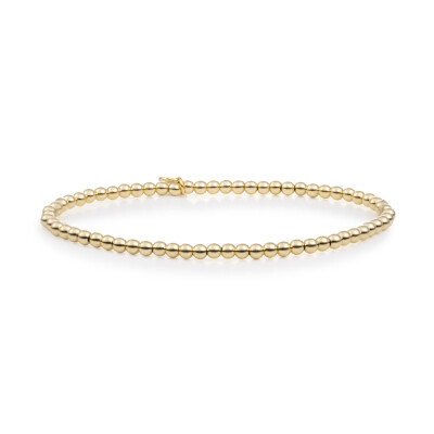 Bracelet Sparkling SATURN SMALL en argent plaqué or jaune